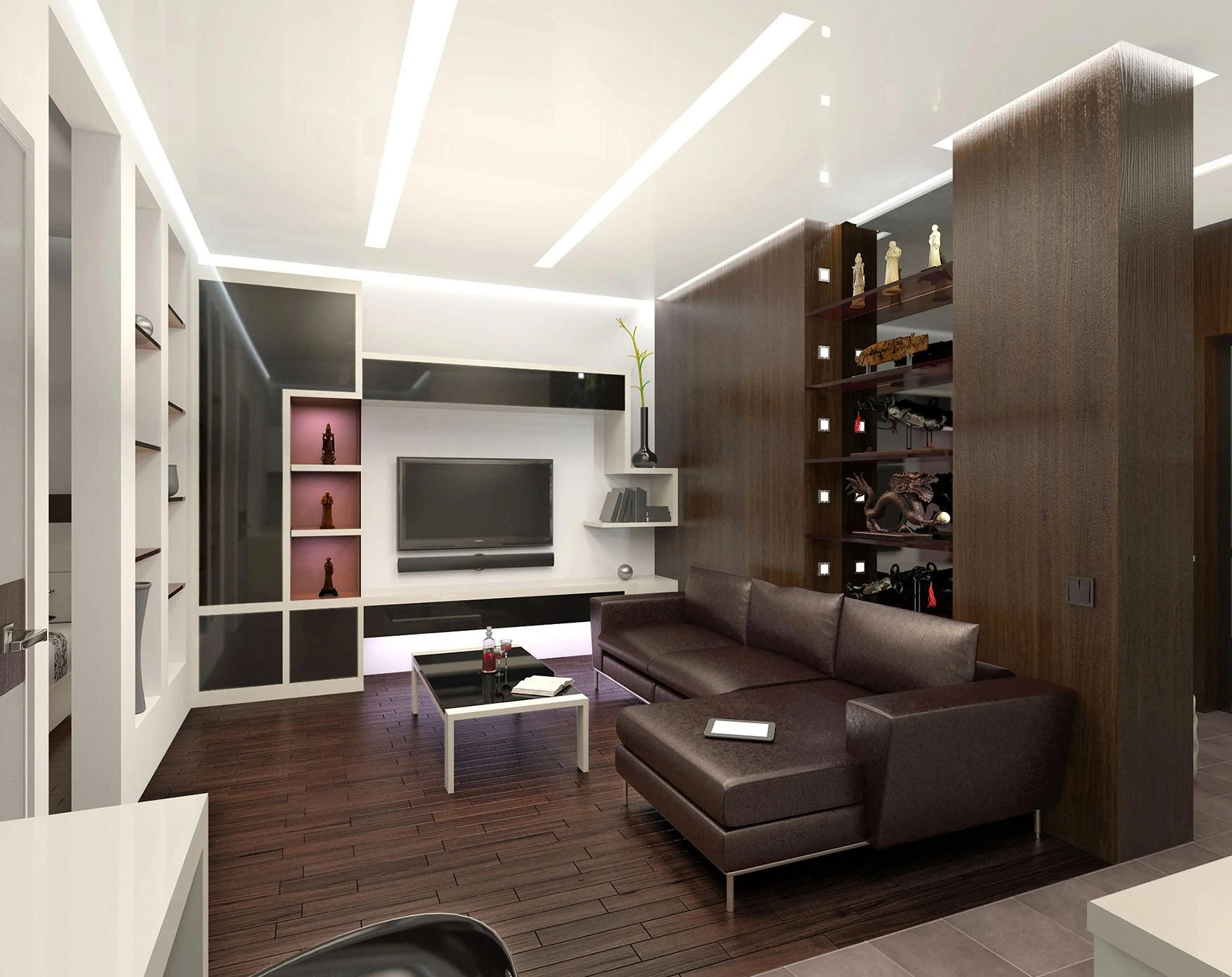 Интерьер двухкомнатной квартиры 60 м² в Самаре